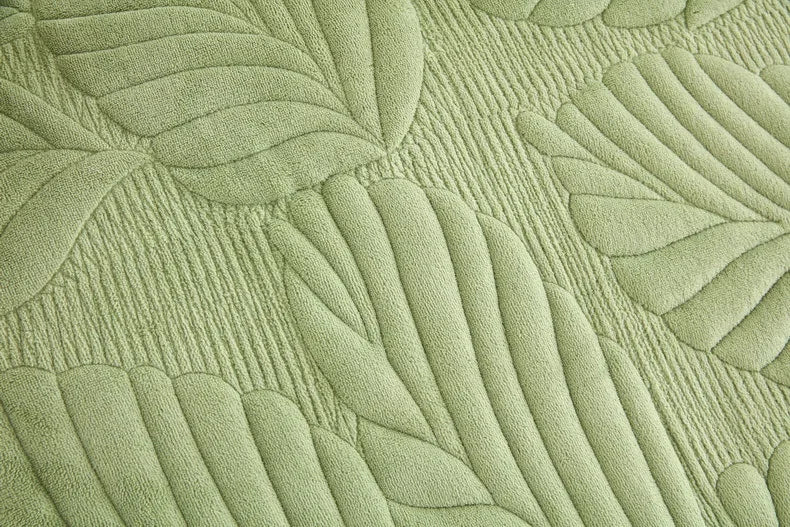 Housse pour fauteuil inclinable à motif de feuilles verdoyantes