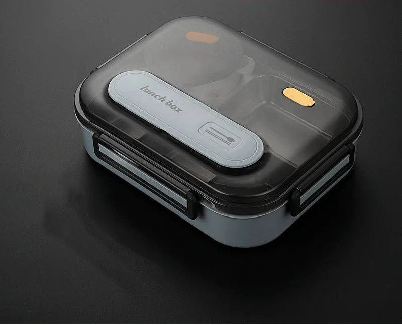 Boîte à lunch étanche en acier inoxydable – 2800 ml