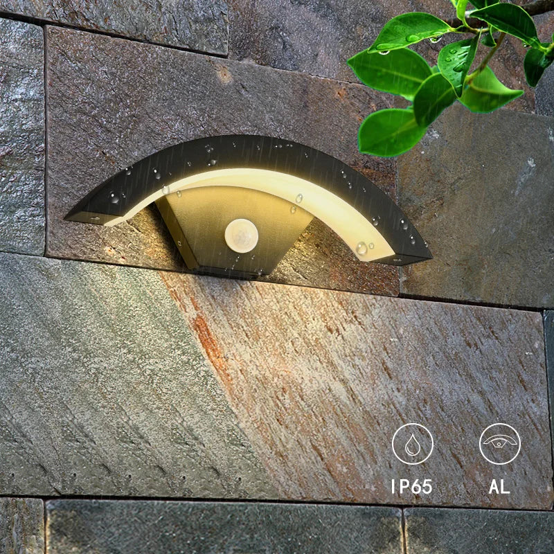 Applique murale extérieure avec détecteur de mouvement