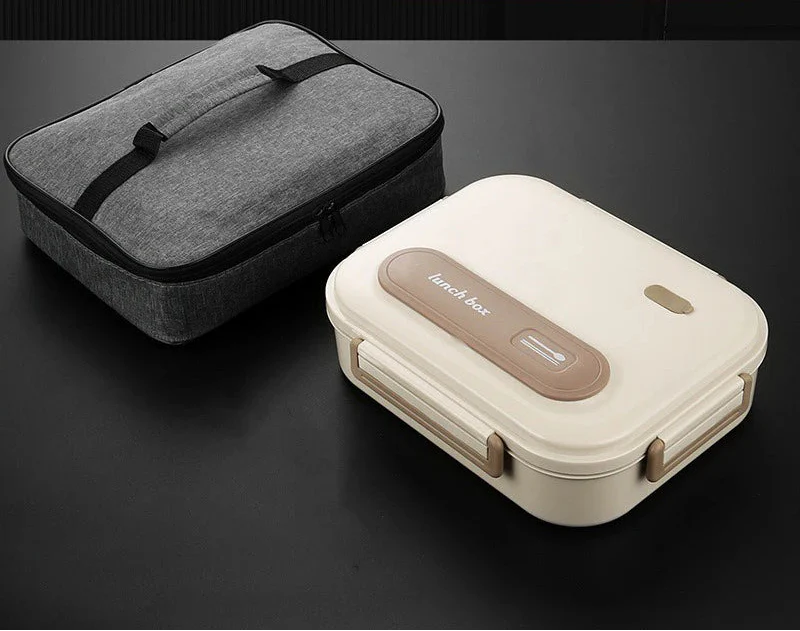 Boîte à lunch étanche en acier inoxydable – 2800 ml