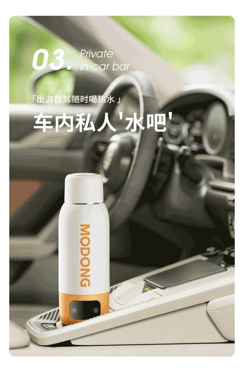 Bouilloire de voyage intelligente 600 ml – Acier inoxydable