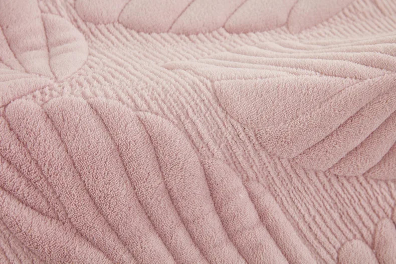 Housse pour fauteuil inclinable à motif de feuilles verdoyantes