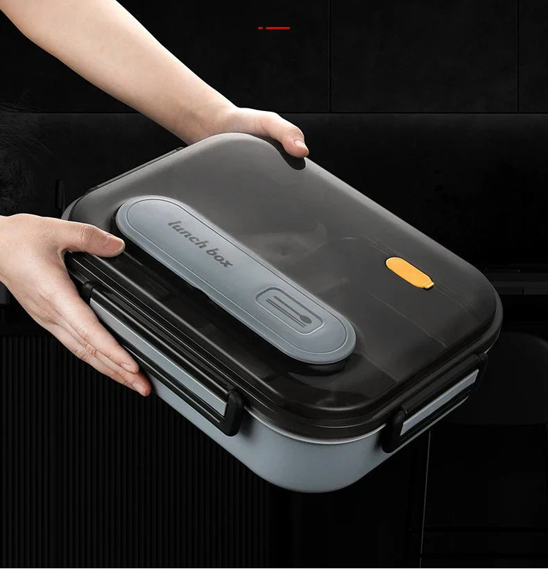 Boîte à lunch étanche en acier inoxydable – 2800 ml