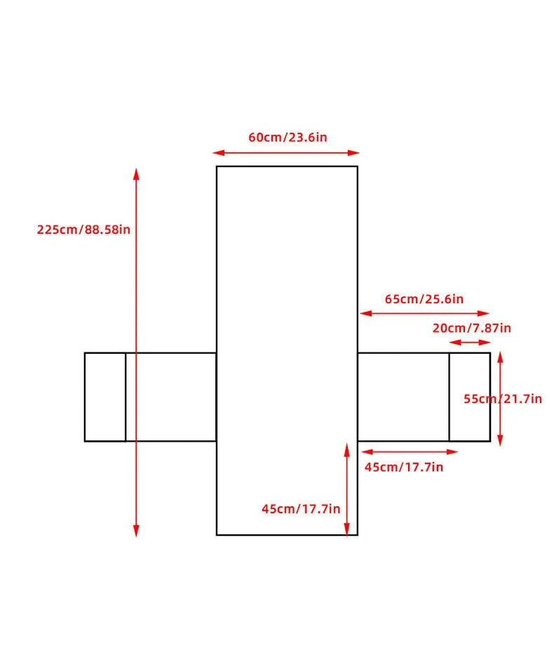 Housse pour fauteuil inclinable à motif de feuilles verdoyantes