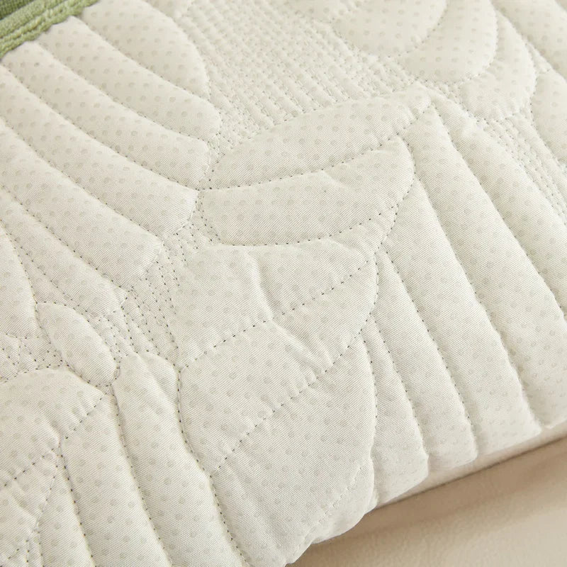 Housse pour fauteuil inclinable à motif de feuilles verdoyantes