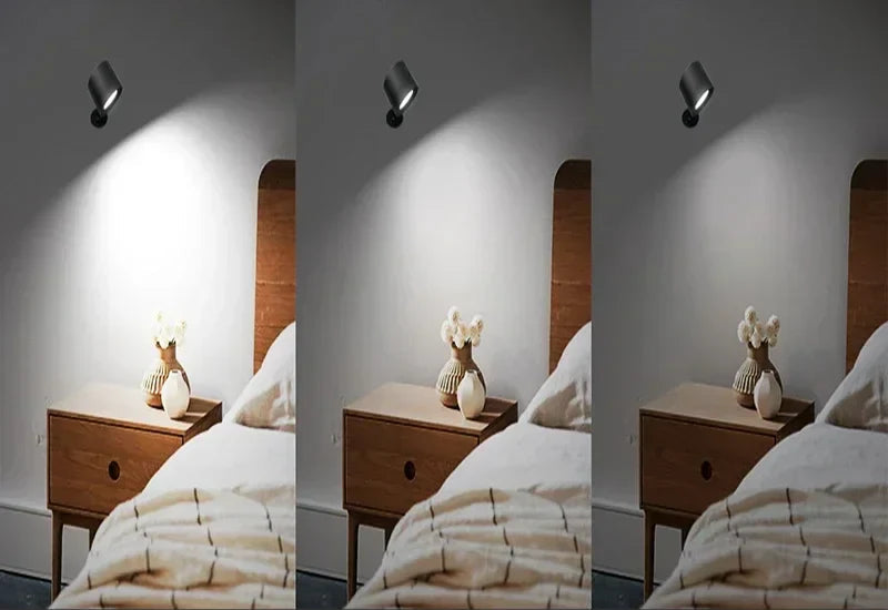 Lampe LED sans fil moderne à 360°