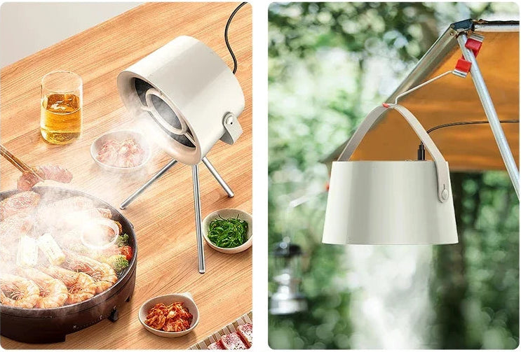 Hotte de cuisine portable pour bureau - Alimentée par USB