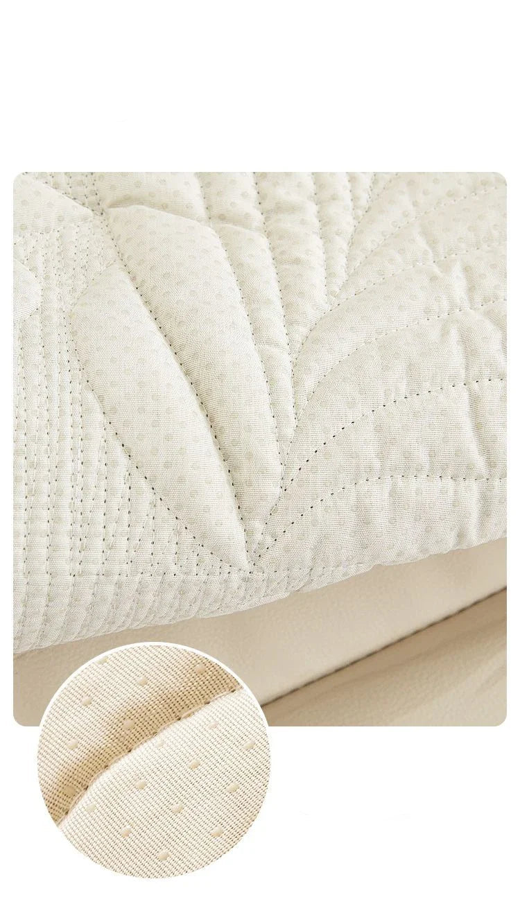 Housse pour fauteuil inclinable à motif de feuilles verdoyantes