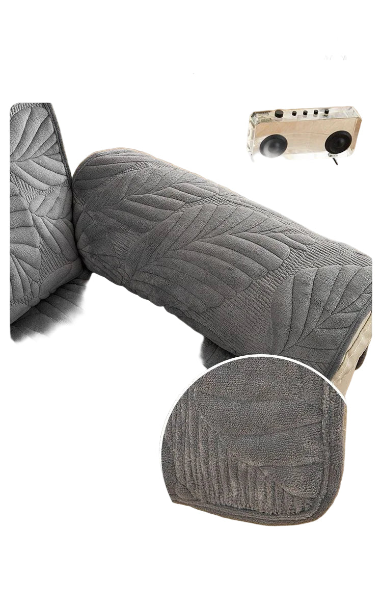 Housse pour fauteuil inclinable à motif de feuilles verdoyantes