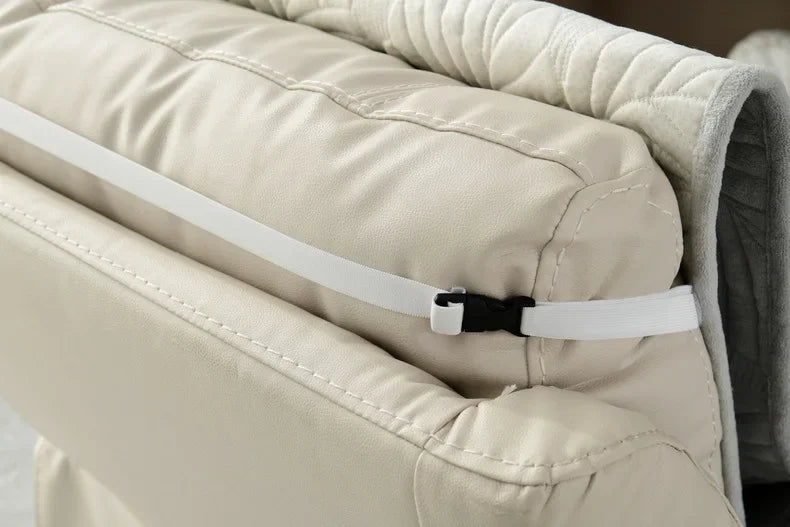 Housse pour fauteuil inclinable à motif de feuilles verdoyantes