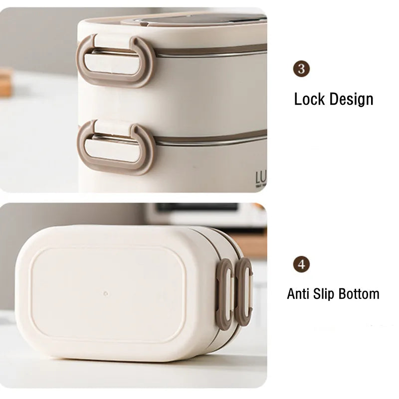 Boîte à lunch isotherme à double paroi – 1500 ml